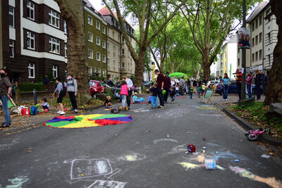 Die Straße wurde erobert!